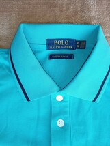 XLXG 185/92A customslimfit ラルフローレン POLO RALPH LAUREN ベアー 緑から青　新品_画像3