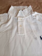 XXLTTG custom slim fit 190/108B ラルフローレン POLO RALPH LAUREN 白　新品 半袖ポロシャツ_画像9