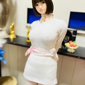 ロングTシャツ＋パンツ＋チョーカー 1/6サイズ TBLeague ファイセン フィギア オビツ アゾン ジェニー バービー ドール 服 リカの画像6