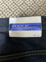 美品 DENIM by VANQUISH FRAGMENT Denim Pants W32 サンダー デニム ストレート 赤耳 セルビッチ フェノム フラグメント fenom_画像3