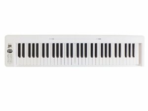61 клавиатура складной электронное пианино # б/у товар #kiktaniKIKUTANI#KDP-61P WHT# Junk #