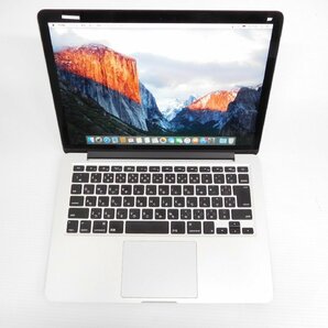 MacBook Pro A1502■Core i5 8GB(メモリ) 256GB(SSD) 13.3型■MacOS 10.11.6■アップル Apple■の画像2