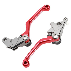 ジータ ZE44-5023 ピボットレバーセットCP レッド 3フィンガー CP用 CRF450L CRF450X クラッチレバー ブレーキレバー