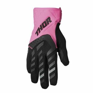 THOR ソアー 3331-0207 MXグローブ SPECTRUM スペクトラム ピンク/ブラック Sサイズ レディース 女性 手袋 保護 オフロード ウエストウッド