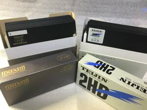 中古　5インチフロッピーディスク　2HD　30枚（15枚×2箱）　maxell製・TEIJIN製　送料520円