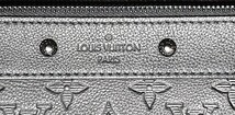 美品】LOUIS VUITTON ポシェット・トゥ・ゴー モノグラム・シャドウレザー 定価16万円超 ルイ・ヴィトン クラッチバッグ_画像7