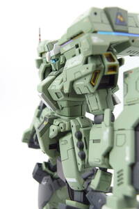 Art hand Auction HGUC 1/144 RGM-89DEW EWAC 제간 디스플레이 베이스가 포함된 도색 완성품, 성격, 건담, 완제품