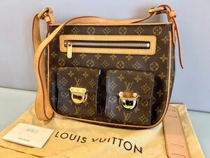 原1【美品】LOUIS VUITTON ルイヴィトン ハドソンGM ショルダーバッグ レディース モノグラム M40045 箱付き