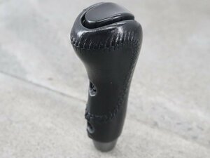  Subaru Legacy BH5 GT-B D year AT shift knob * black leather 4 speed AT sport shift 