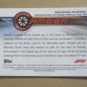 2023 TOPPS CHROME FORMULA 1 F1 CAMBER GEROGE RUSSELLの画像2