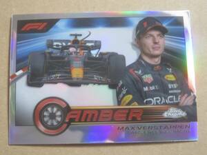 2023 TOPPS CHROME FORMULA 1 F1 CAMBER MAX VERSTAPPEN MVIIII