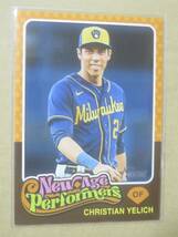 2024 TOPPS HERITAGE CHRISTIAN YELICH NEW AGE PERFORMERS_画像1