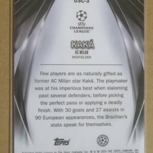 2023-24 TOPPS UEFA CLUB COMPETITIONS ULTIMATE STAGE CHROME KAKAの画像2