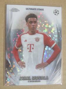 2023-24 TOPPS UEFA CLUB COMPETITIONS ULTIMATE STAGE CHROME JAMAL MUSIALA