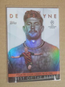 2023-24 TOPPS UEFA CLUB COMPETITIONS BEST OF BEST KEVIN DE BRUYNE