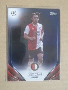 2023-24 TOPPS UEFA CLUB COMPETITIONS BLUE INFERNO パラレル 上田綺世 168/125