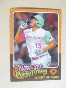 2024 TOPPS HERITAGE NEW AGE PERFORMERS MANNY MACHADO