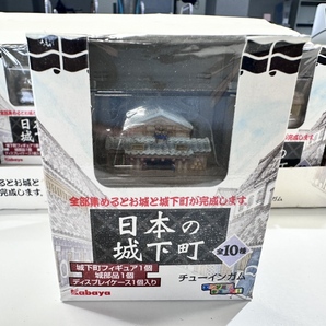 【1円スタート】 日本の城下町 ミニチュア フィギュア 1ボックス 全10種 セット 戦国 城 模型の画像3