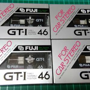 富士フイルム FUJI GT-I 46 カセット テープ HD Mechanism FOR CAR STEREO 未開封 4本セット の画像1