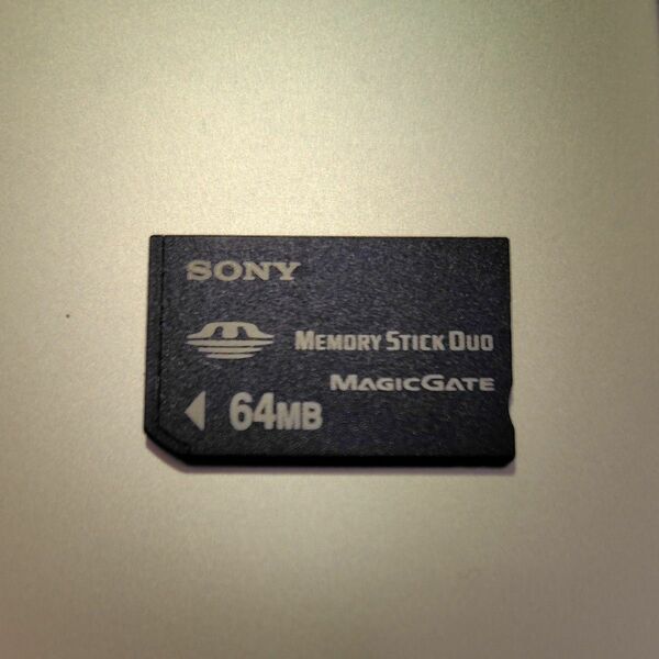 SONY メモリースティック Duo MAGICGATE 64MB MEMORY STICK JAPAN ソニー