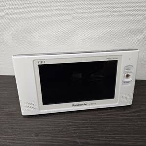 送料600円～ ジャンク 通電のみ確認済み Panasonic SV-ME550 パナソニック ポータブルワンセグテレビ 防水TV 製造番号FX1BA001570の画像2