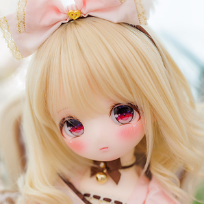 *PUYOO DOLL マイメロディコラボ カスタムヘッド＆ボディ デカールアイ2種 ウィッグ 衣装 1/4 中古 ロンシュカの画像1