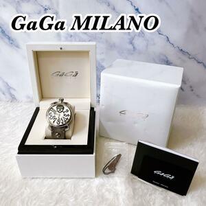 Бесплатная доставка Gaga Milano Gaga Milan Manuare 48 -миллиметровый коллекция художественной коллекции Dokuro Human Watch Card