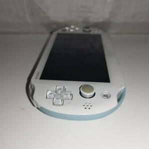 【中古品】 PSVITAハード PlayStation Vita本体 Wi-Fiモデル ライトブルー・ホワイトPCH-2000の画像9