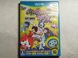 [ secondhand goods / lack of equipped .] WiiU soft Yo-kai Watch Dance JUST DANCE special VERSION general version medal * instructions lack of 