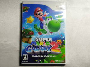 中古品/傷・欠品有り Wiiソフト スーパーマリオギャラクシー2 説明書欠品