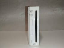 【中古品/欠品有り】 Wiiハード Wii本体 白 リモコンジャケット・説明書欠品_画像6