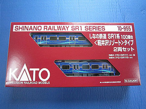 ＫＡＴＯ★【10-955】 しなの鉄道 SR1系100番台 「軽井沢リゾート」タイプ 2両セット★★新品未使用品