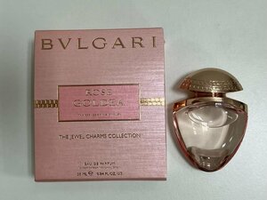 【J23993】BVLGARI ブルガリ ROSE GOLDEA ローズ ゴルデア オードパルファム 25ml 香水 残量約90%程 自宅保管品