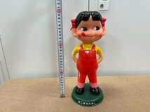 【J21968】首振りペコちゃん　不二家ミルキー　高さ約30cm　ペコちゃん人形　置物　昭和レトロ　中古品_画像9