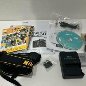 【O49795】Nikon ニコン 一眼レフカメラ D5300 AF-P18-55VR＋AF-P70-300VR Kit BLACK 中古現状品の画像10