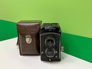 【U35637】ROLLEIFLEX ローライフレックス ROLLEI ローライ 二眼レフカメラ COMPUR 動作未確認の為ジャンク扱い 中古品