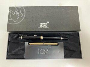 【C09621】MONTBLANC　モンブラン　MEISTERSTUCK　マイスターシュテュック　ペン先14K刻印　万年筆　インク付き　筆記未確認　【中古品】