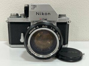 【N62084】NIKON　F　ニコン　NIKKOR-S　Auto　1:1.2　55mm　傷汚れ多数　動作未確認　長期保管品　中古品　現状品　ジャンク品