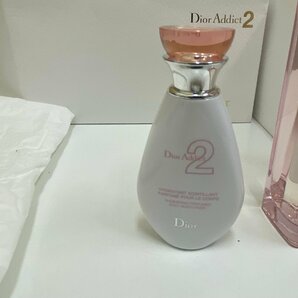 【B63388】 満タン Christian Dior Dior Addict 2 オードトワレ EDT 香水 100ml/ディオール アディクト2 ボディモイスチャライザー セットの画像3