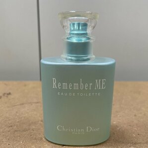 【J69311】Christian Dior Remember ME EAU DE TOILETTE 50ml クリスチャンディオール 元箱付 残量約9割程度 経年保管品の画像3