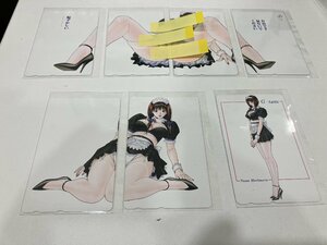 [Q68833] Hiroki Yagami/G-Taste/Nana Morimura/Thone Card Set/Sweepstakes/Beauty/Beauty