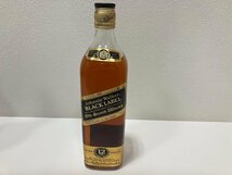 【M74148】古酒未開栓　スコッチウイスキー　Johnnie　Walker ブラックラベル12年 エクストラスペシャル金キャップ　 750ml　43％_画像1