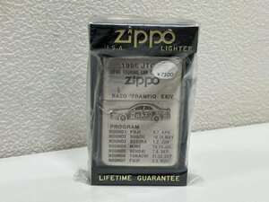 【J73363】Zippo ジッポー ライター 1996年 JTCC Touring Car Championship RAZO TRAMPIO EXIV 喫煙グッズ 未使用未開封品 長期保管品