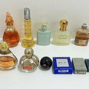 【J80927】香水 おまとめ Christian Dior BVLGARI ティファニー その他 総本数11本 長期保管品の画像1