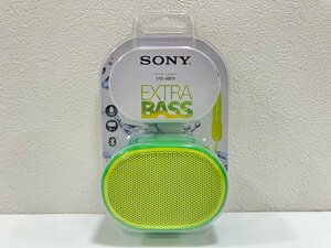 【N22064】SONY　ソニー　ワイヤレススピーカー　SRS-XB01　EXTRA　BASS　グリーン　中古品　動作未確認　現状品