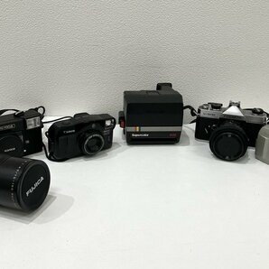 【I72007】 カメラ ポラロイド レンズまとめ売り！ Canon Konica FUJICA フィルムカメラ デジタルカメラ中古品の画像1