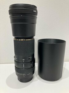 【O53105】タムロン　望遠ズームレンズ　TAMRON SP AF　200-500㎜　1:5-6.3　Di LD (IF)　キャノン用　ケース付　動作未確認　美品　中古品