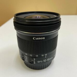 【B53907】Canon キャノン ZOOM LENS EF-S 10-18mm 1:4.5-5.6 IS STM レンズ 動作未確認 現状品 ジャンク品の画像6