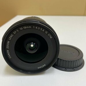 【B53907】Canon キャノン ZOOM LENS EF-S 10-18mm 1:4.5-5.6 IS STM レンズ 動作未確認 現状品 ジャンク品の画像3