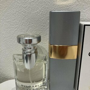 【O65757】香水 おまとめ CHANEL BVLGARI GIVENCHY 他 8本セット おまけ付（CHANEL石鹸）の画像2